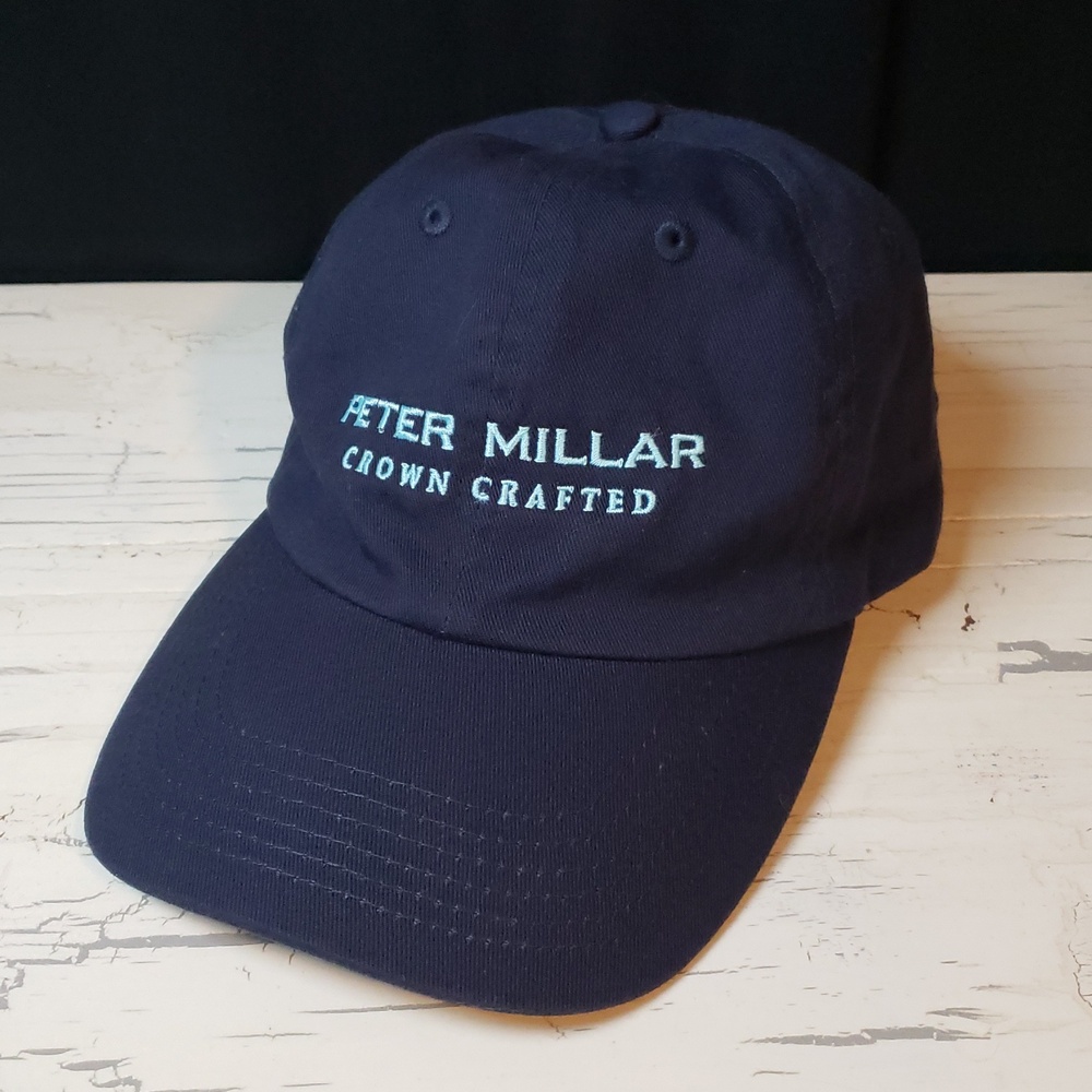 Peter Millar Crown Crafted Golf Cap in Navy Blue - One Size